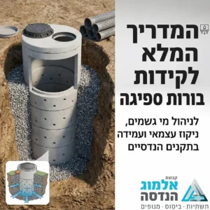 המדריך המלא לקידוח בורות ספיגה