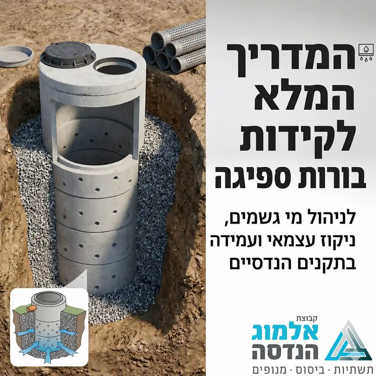 המדריך המלא לקידוח בורות ספיגה